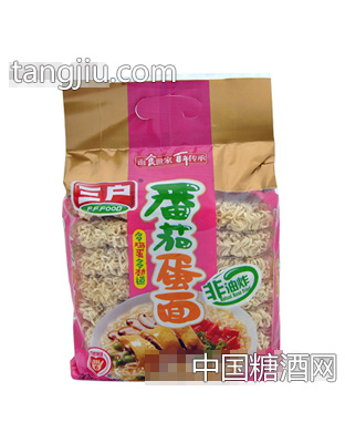 三户番茄蛋面非油炸