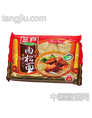 三户肉松面360g