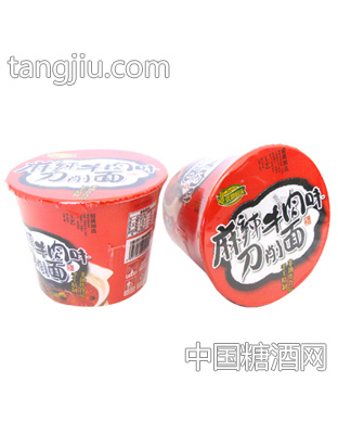 优粮码头刀削面麻辣牛肉味