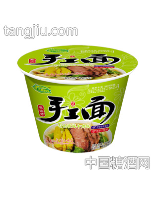 野山椒炖牛肉优粮码头手工面