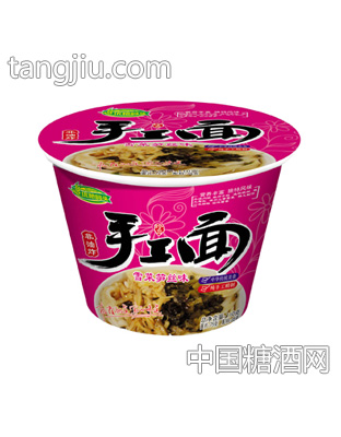 雪菜笋丝优粮码头手工面