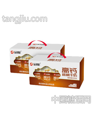 冠能高钙核桃牛奶250mlx12盒