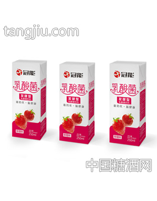 冠能草莓乳酸菌饮品250ml
