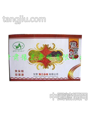 豫兰杂粮红色包装