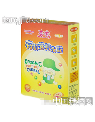 麦兜胡萝卜蛋黄有机营养米粉