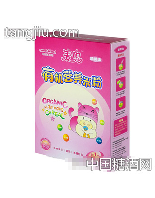 麦兜脑黄金有机营养米粉