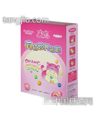 麦兜乳铁蛋白有机营养米粉