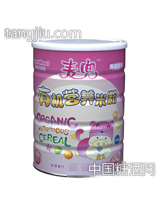 麦兜有机营养米粉(450g听装)