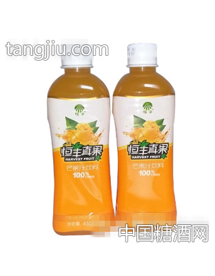 恒丰真果芒果汁饮料450ml