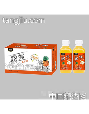 乐事达果π菠萝汁500ml
