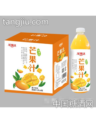 乐事达芒果汁1.25Lx6瓶