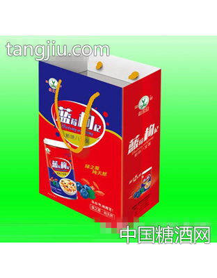 绿之源蓝莓枸杞新味八宝粥礼品袋