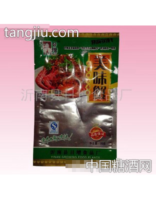 香辣鱼袋装美味蟹