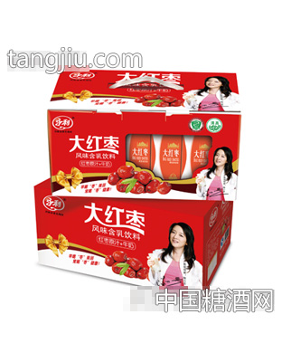 永利大红枣果乳味饮料250mlX12