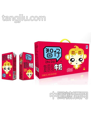 智仔复原乳牛奶32盒