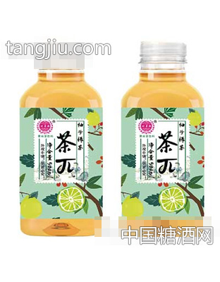 优贝源茶π柚子绿茶500ml