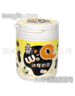 沃Q奶豆菠萝+椰子味