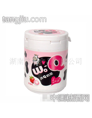 沃Q奶豆草莓味