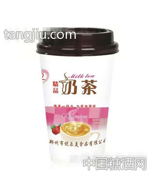 爱满杯精品奶茶草莓味