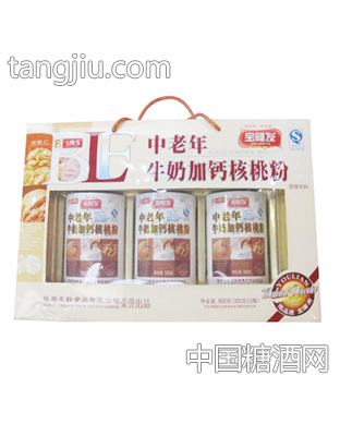 友联中老年牛奶加钙核