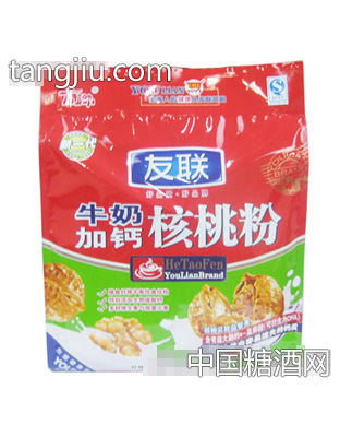 友联牛奶加钙核桃粉