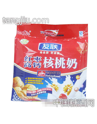 友联红枣高钙核桃奶