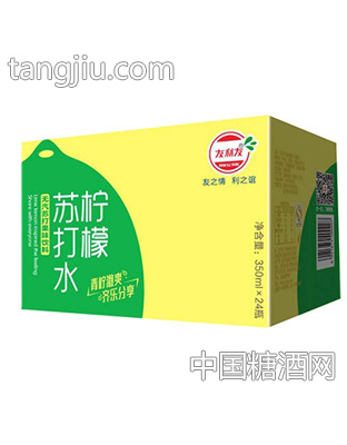 友利友柠檬苏打水350ml