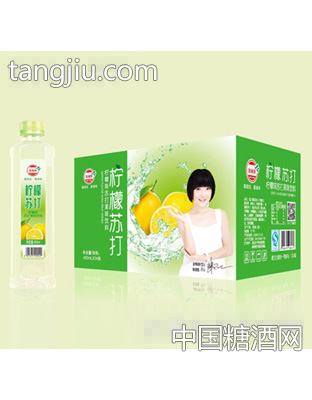 友利友柠檬苏打果味饮料