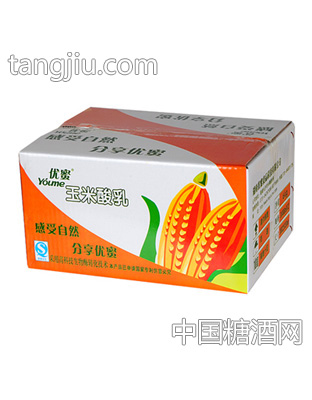 优蜜玉米乳酸菌饮料箱装488ml