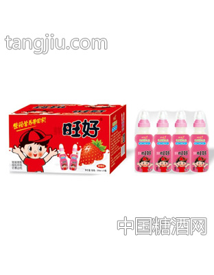 鲜旺好草莓味乳酸菌200mlX24