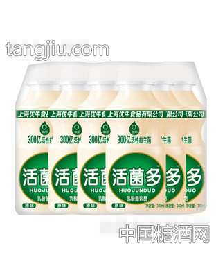 优牛活菌多原味乳酸菌饮品340mlX12