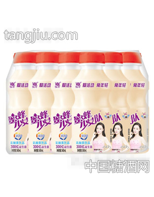 优牛蜜蜂少女队原味乳酸菌饮品340mlX12