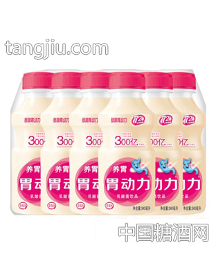 优牛养胃胃动力草莓味乳酸菌340mlX12