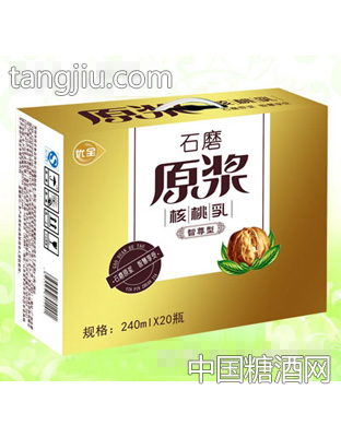 优全原浆核桃乳240mlX20罐