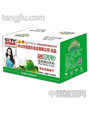 优胜乐泰式生榨椰子汁箱装