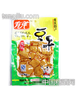 山椒豆干80g