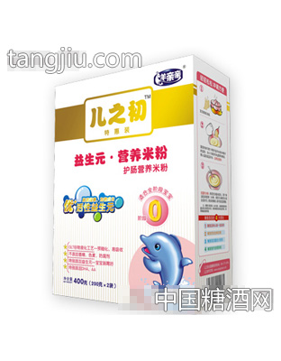 金装护肠营养米粉0段盒装400g