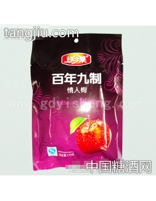 上珍果115g百年情人梅