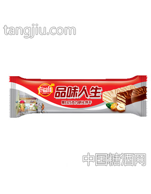 广益佳品味人生黑白巧克力威化饼干（红）
