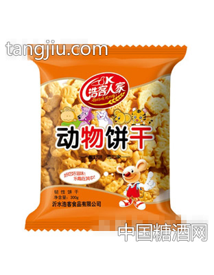 浩客人家动物饼干