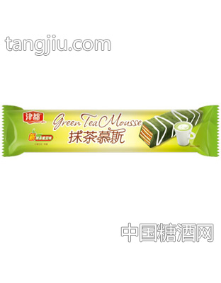 津都抹茶慕斯饼干