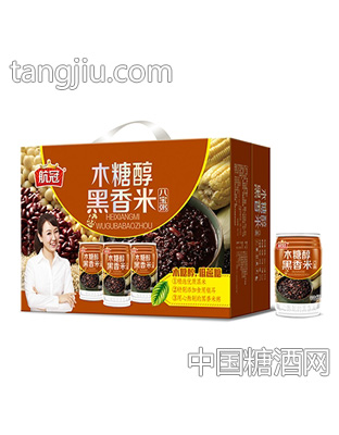 320g航冠木糖醇黑香米八宝粥