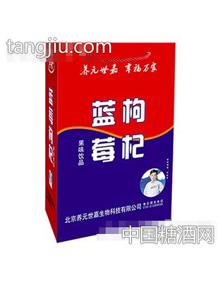 兴智蓝莓枸杞果味饮品手提袋
