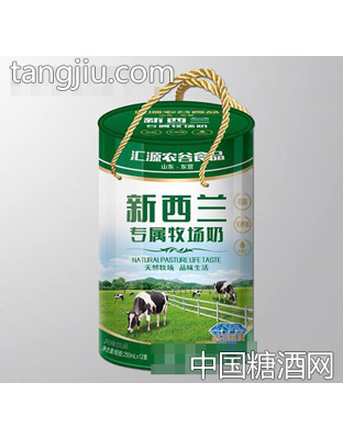 250mlx12盒养参堂新西兰牧场奶(绿)圆桶装