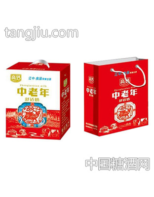 江中高钙中老年舒适奶