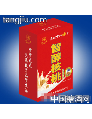 智醇核桃养生原浆礼盒（红）