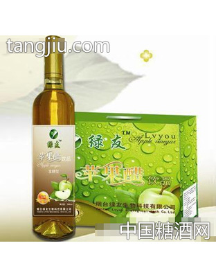 绿友苹果醋饮品750ml×6瓶经典型