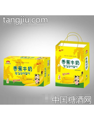 洋美人香蕉牛奶风味饮料