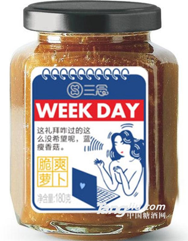 三念 罐脆爽萝卜 80g