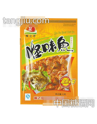 嘴之恋怪味鱼55g